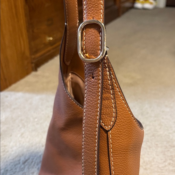 kate spade 454 small shoulder bag Cognac Pebbled Leather - Picture 5 of 9